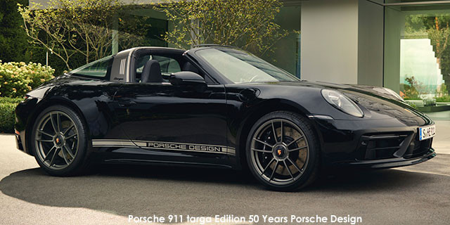 911 targa Edition 50 Years Porsche Design